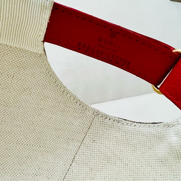 Gucci GG Supreme Apple Baseball Hat Sz M - Picture 3 of 7